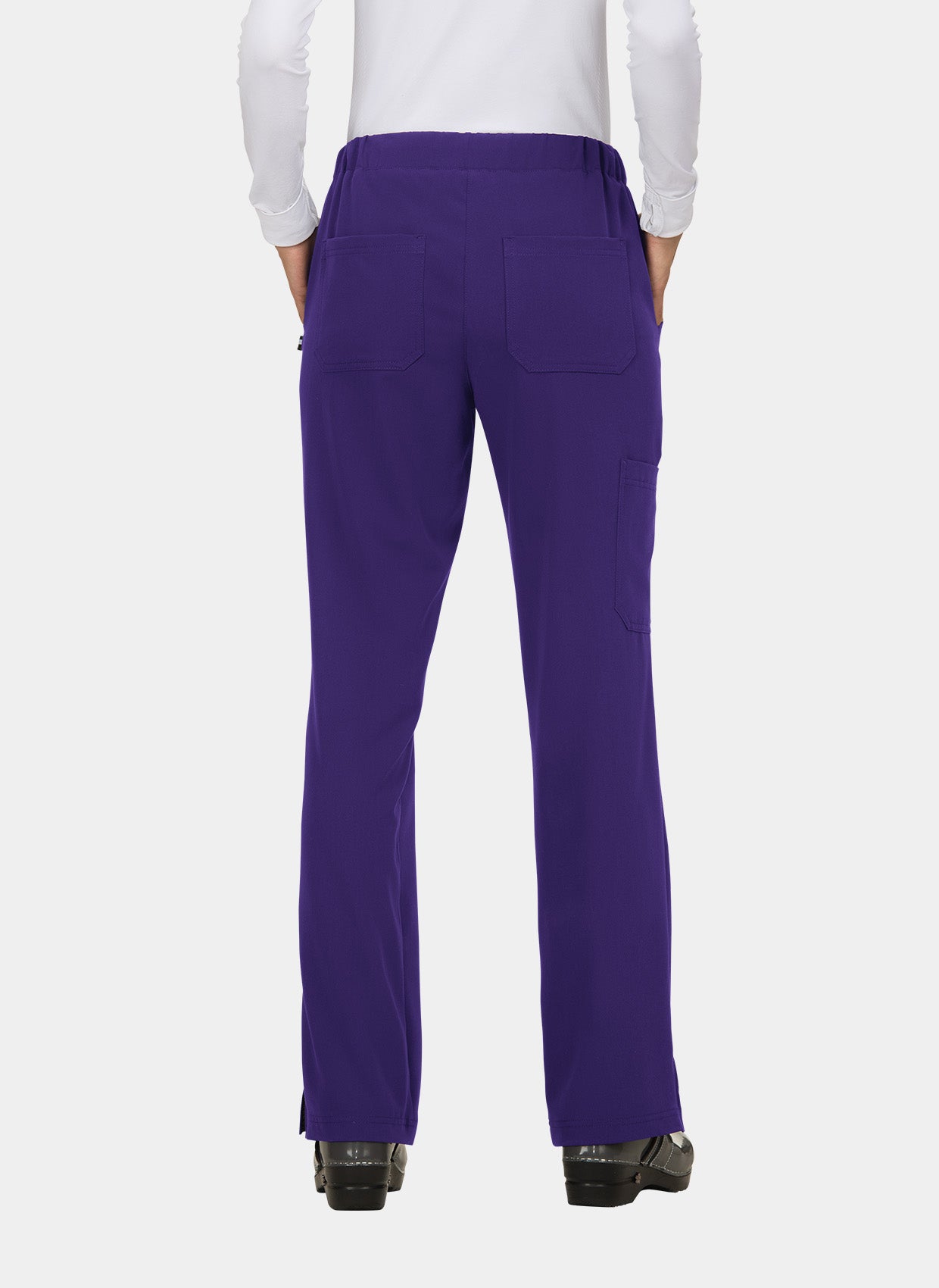 Pantalon médical femme Koi Next Gen Héros du quotidien Dos - Raisin